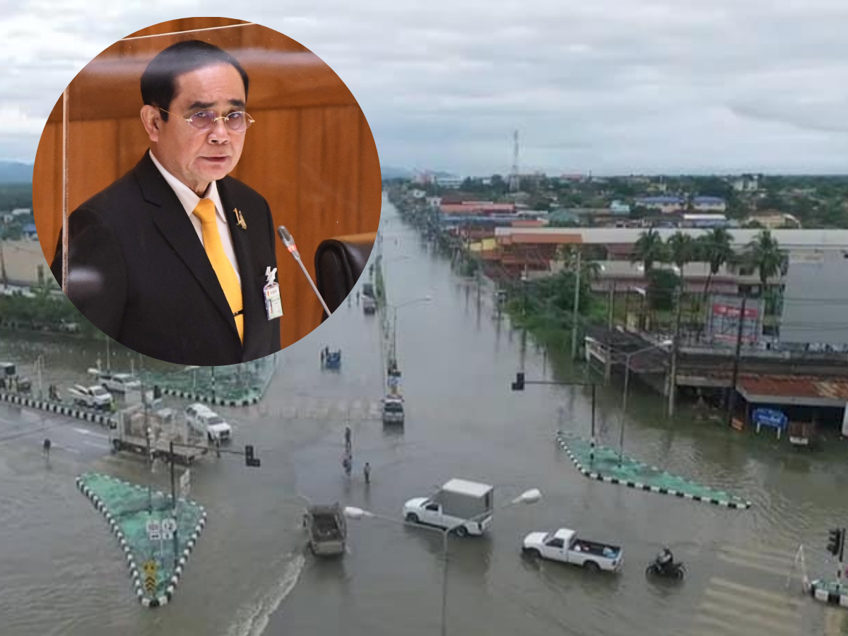 สุโขทัย น้ำท่วมเขตเศรษฐกิจ ก่อน “ประยุทธ์” ลงพื้นที่พรุ่งนี้ (26 ก.ย.)