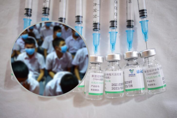FILE PHOTO: Doses of the Chinese Sinopharm vaccine