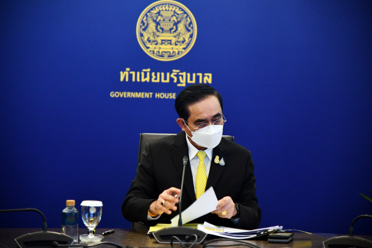 ประยุทธ์ จันทร์โอชา นายกรัฐมนตรีและรัฐมนตรีว่ากระทรวงกลาโหม สภา