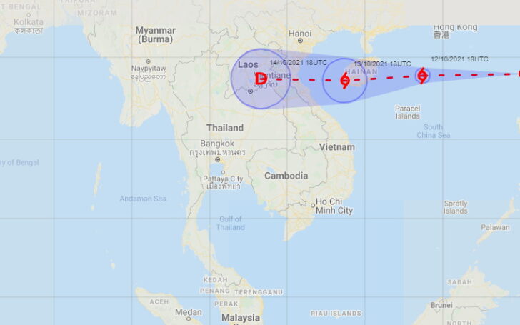 01-พายุโซนร้อนคมปาซุ พายุโซนร้อนคมปาซุ