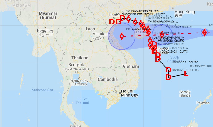 ประกาศฉบับ 19 พายุไลออนร็อก เตือนเหนือ อีสาน ตะวันออก ฝนตกหนัก