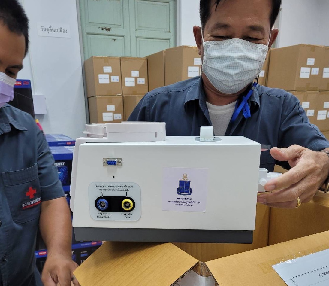 จุฬาฯ ส่งเครื่อง “Chula HFNC” ให้รพ.ทั่วประเทศ