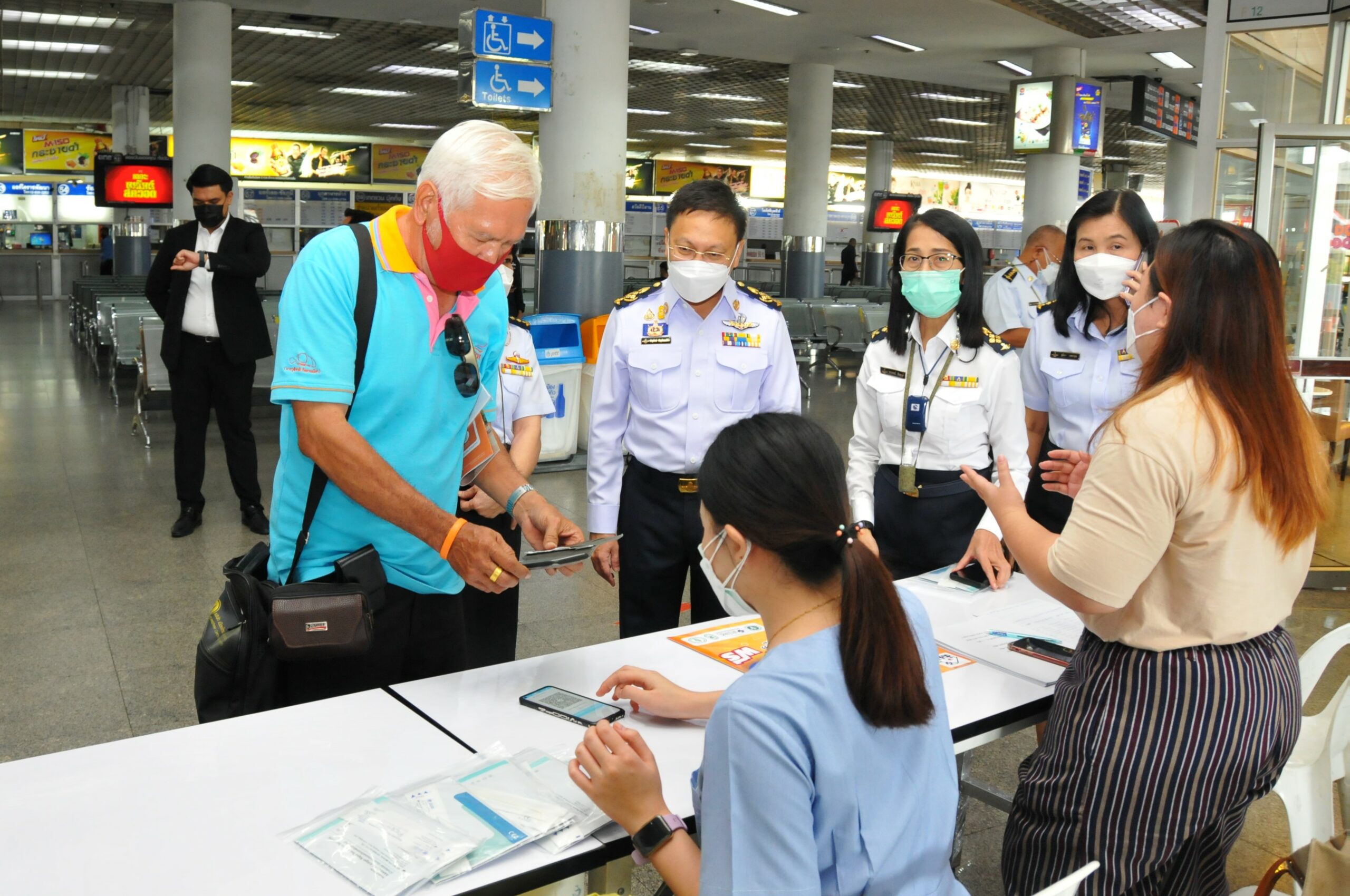 บขส.ตั้งจุดแจก ATK ที่หมอชิต 2 เริ่ม 11-12 และ 14-15 ต.ค.นี้