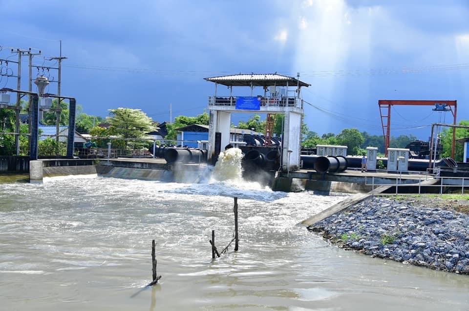 ปรับแผนระบายน้ำเจ้าพระยาฝั่งตะวันออกตอนล่าง ผ่าน “คลองระพีพัฒน์” ออกอ่าวไทย