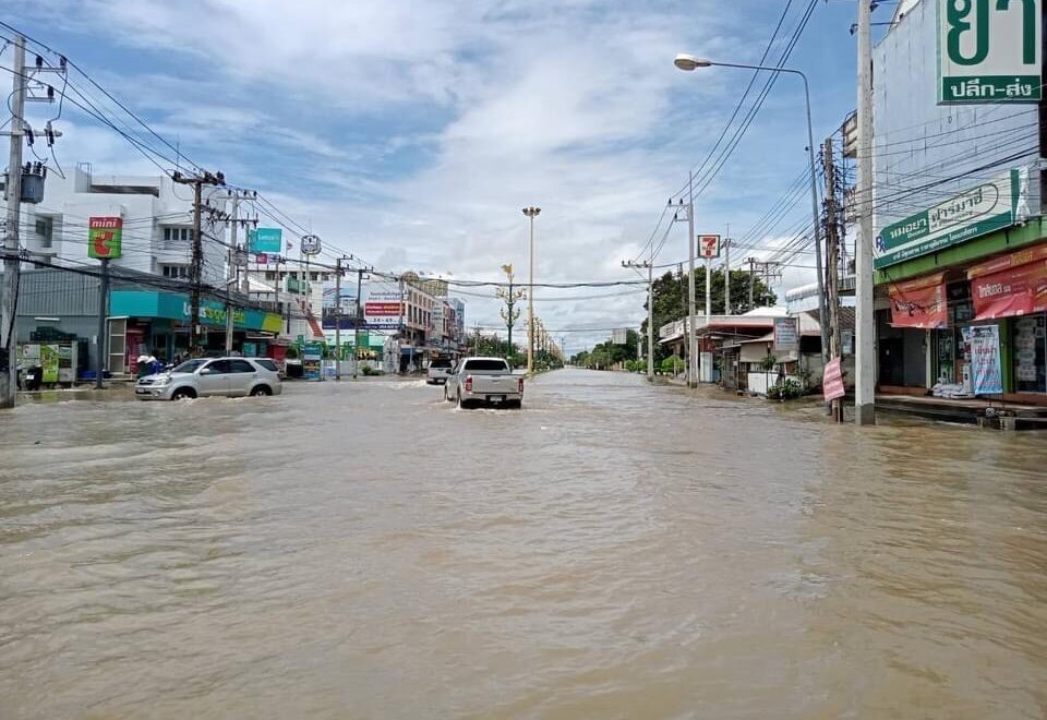 น้ำท่วมชัยภูมิเริ่มคลี่คลาย คาด 3-5 วัน พื้นที่เขตเมืองเข้าสู่ภาวะปกติ