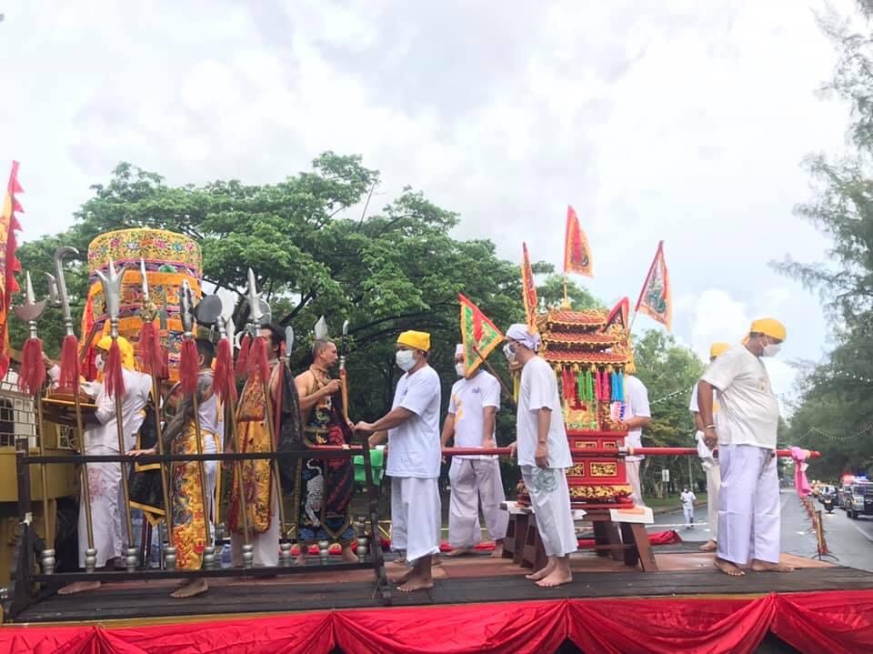 ภูเก็ต แห่พระรอบเมือง รับประเพณีถือศีลกินผัก ไม่มีการแสดงปาฏิหาริย์