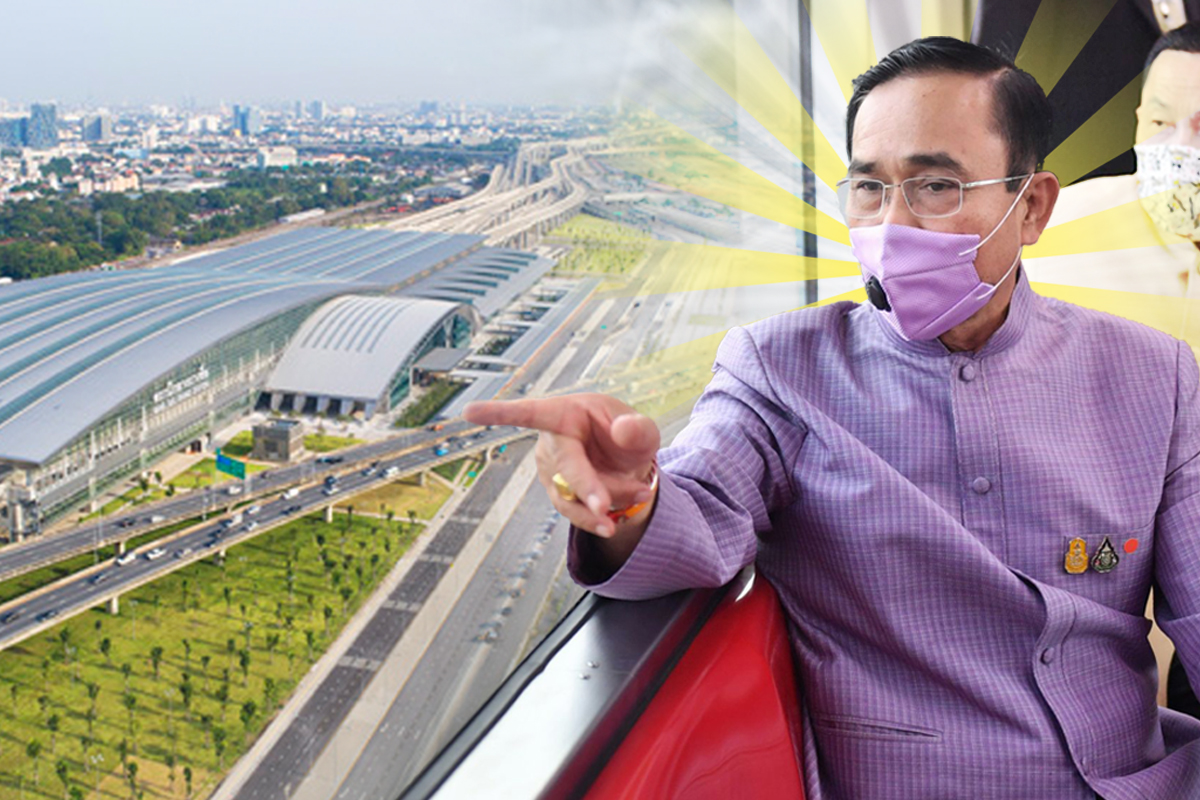 ศูนย์ปฏิบัติการนายกฯ โชว์รถไฟฟ้ายุคประยุทธ์ เทียบรัฐบาลปี 54