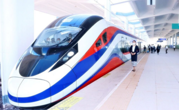 รถไฟลาว-จีน พร้อมวิ่ง 3 ธ.ค. 160 กม./ชม.