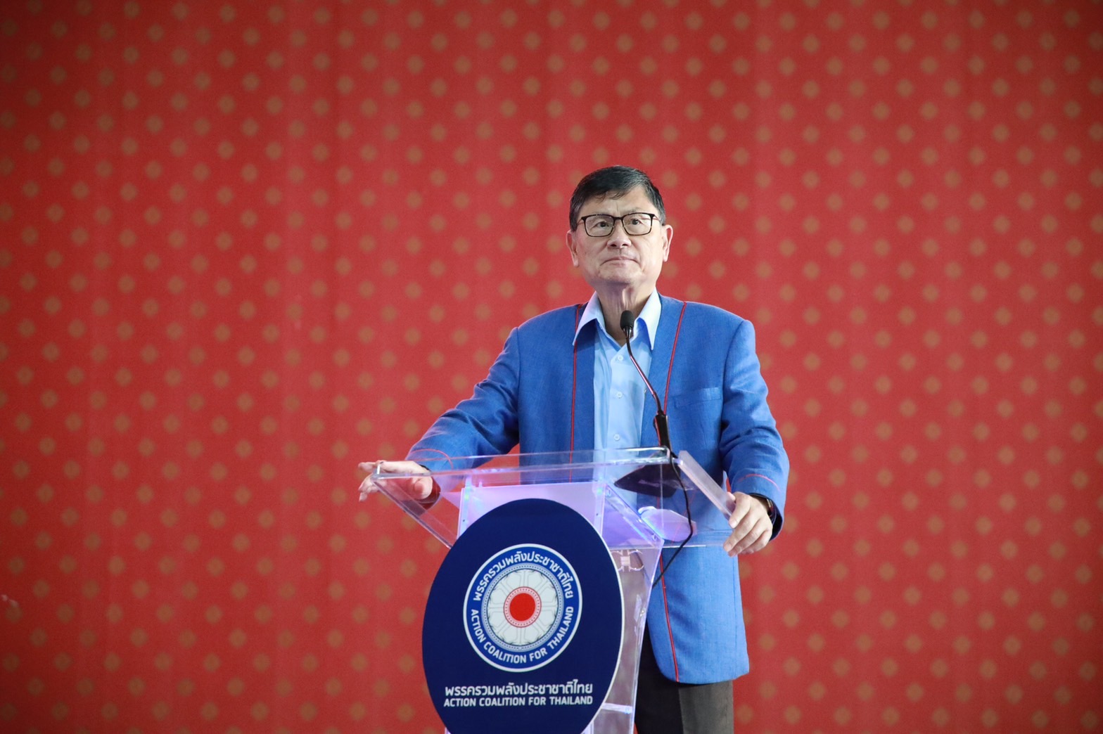 สุเทพ เชิด เอนก หัวหน้าพรรครวมพลังประชาชาติไทย ดวงฤทธิ์ นั่งเลขา 