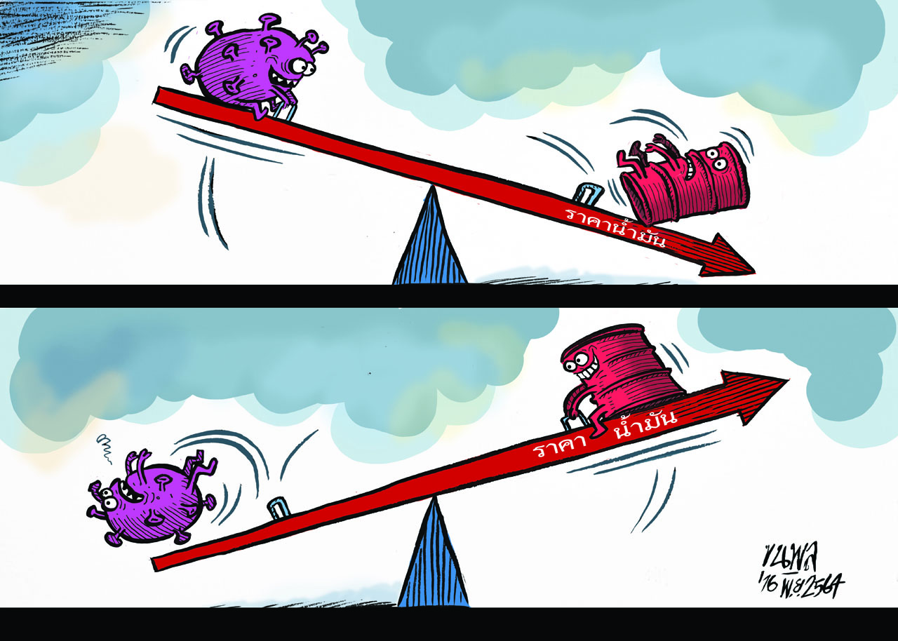 การ์ตูนขุนพล : ราคาน้ำมัน