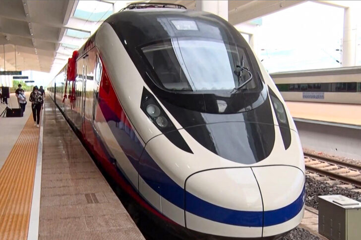LAOS-CHINA-ECONOMY-RAILWAY