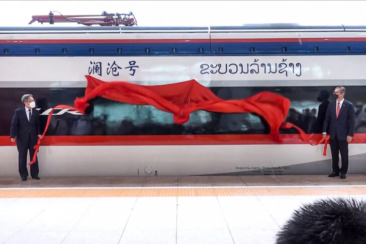 LAOS-CHINA-ECONOMY-RAILWAY