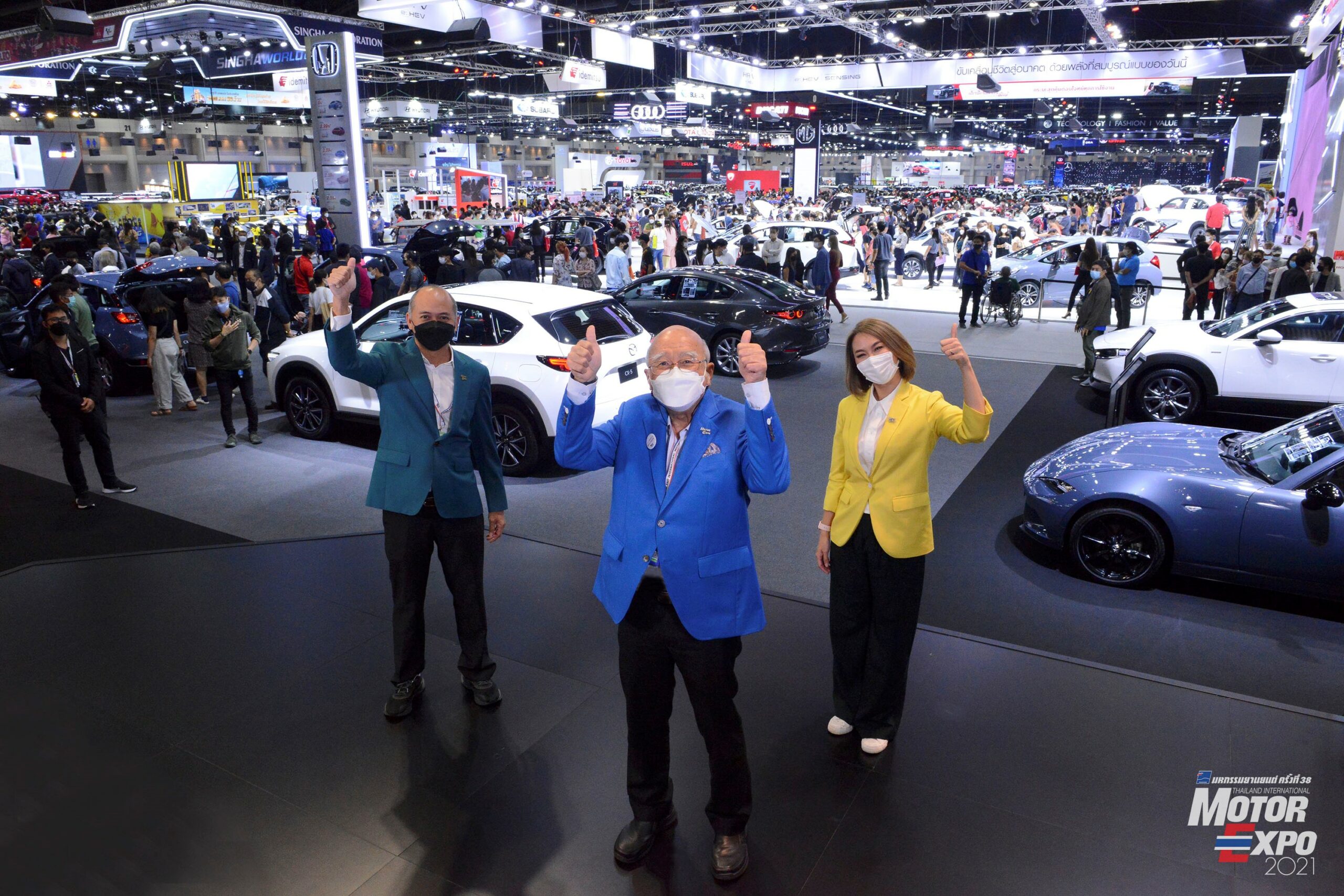 “MOTOR EXPO 2021” พลังขับเคลื่อนอุตสาหกรรมยานยนต์ไทย ยอดขายรถกว่า 3 หมื่นคัน เงินหมุนเวียน 4.4 หมื่นล้านบาท