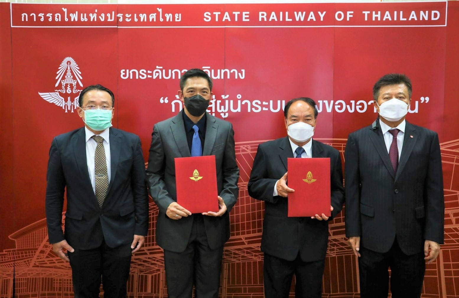 ช.การช่าง จับมือ ซิโน-ไทย เซ็นสัญญารถไฟทางคู่ สายเด่นชัย-เชียงราย-เชียงของ 2 สัญญา ปิดดิลส่งท้ายปี 64