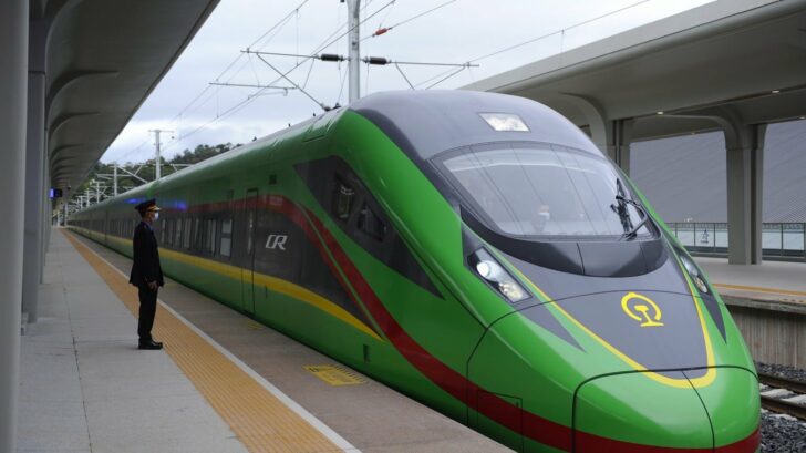 รถไฟลาวจีน