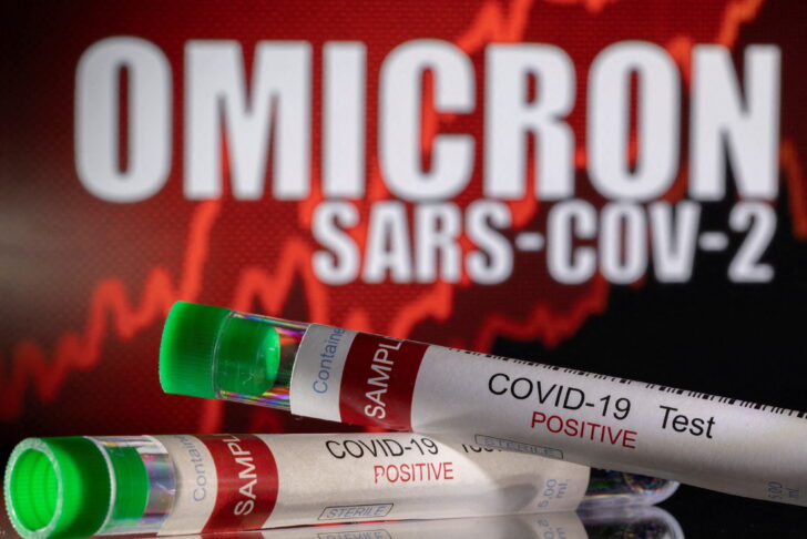 FILE PHOTO: Illustration shows test tubes labelled
