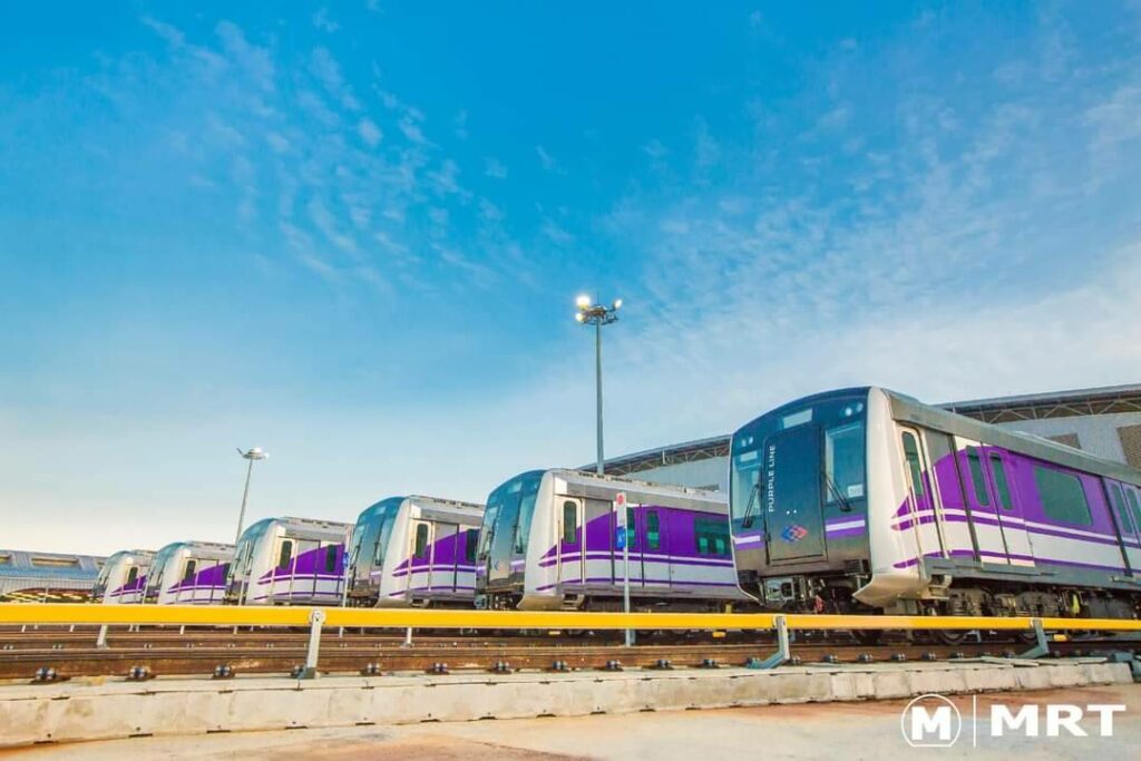 เปิดชื่อ 5 บิ๊กรับเหมา ยื่นซองประมูลรถไฟฟ้าสายสีม่วงใต้ 7.8 หมื่นล้าน