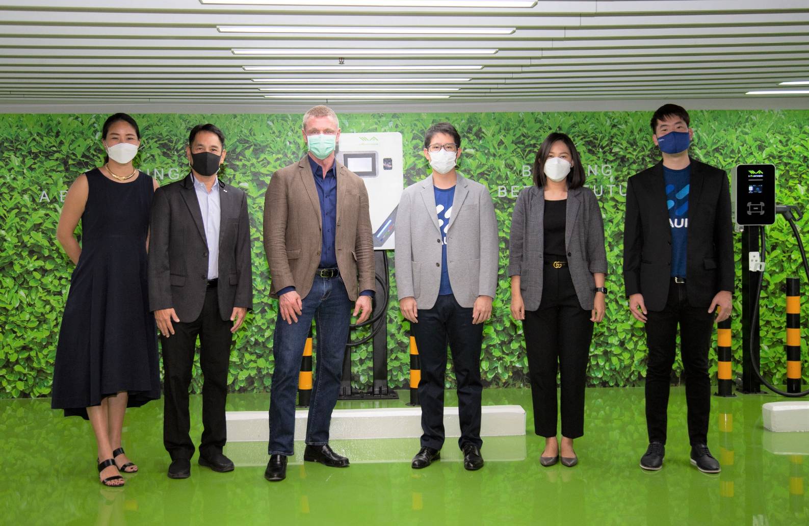 AWC เปิดสถานีชาร์จ EV-บริการคาร์แชร์ริ่งใจ กลางสาทร