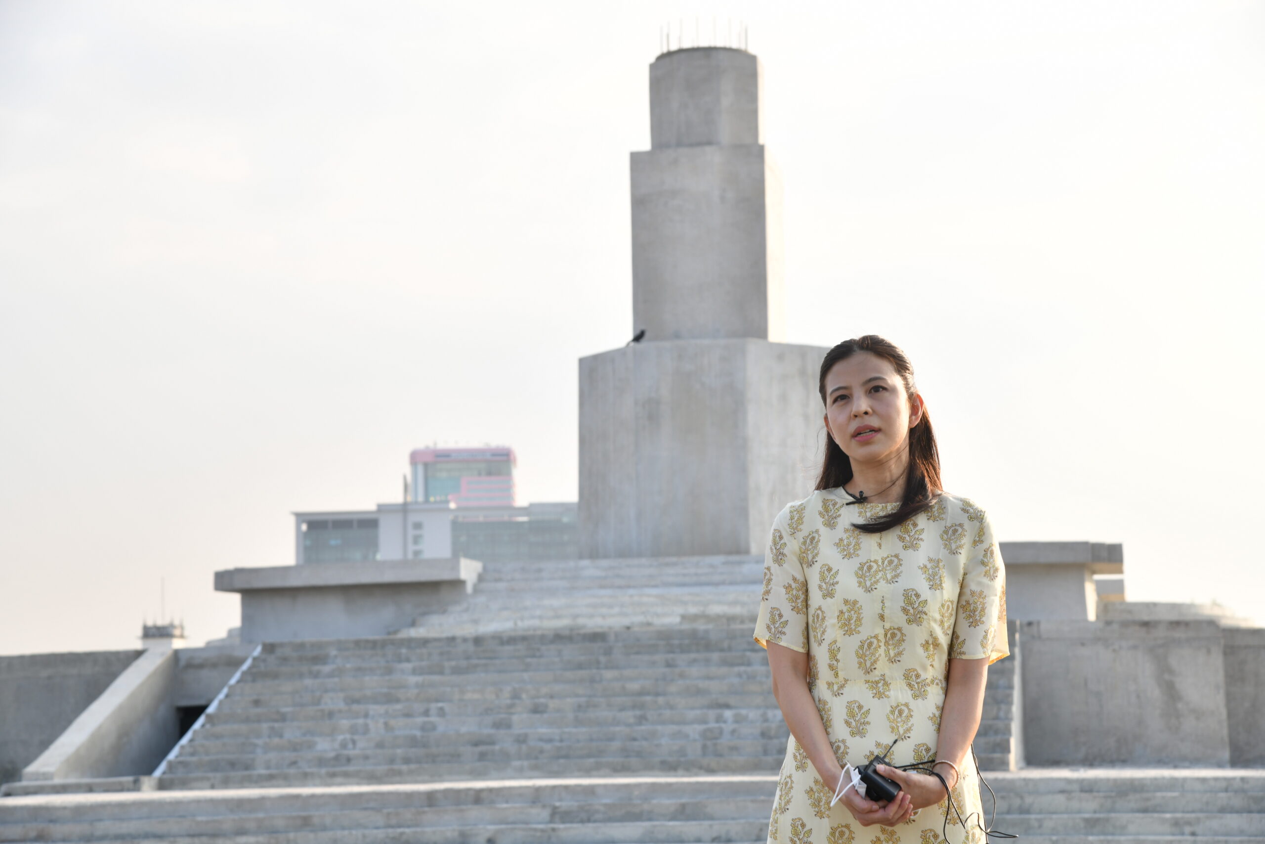 นางสาววรรณพร พรประภา คณะทำงานออกแบบอุทยานเฉลิมพระเกียรติฯ ภายใต้คณะกรรมการอุทยานเฉลิมพระเกียรติฯ