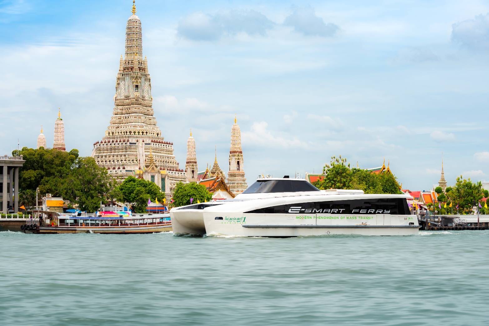 เรือไฟฟ้าเพิ่มเส้นทาง “พระราม 7-ปิ่นเกล้า-สาทร” 20 บาทตลอดสาย