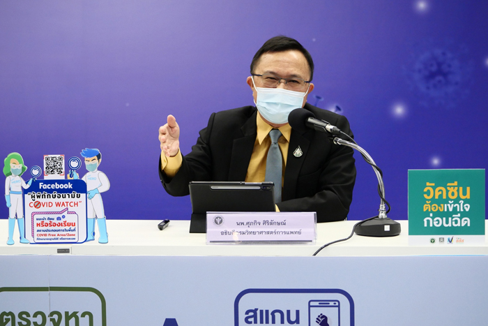 นพ.ศุภกิจ ศิริลักษณ์ อธิบดีกรมวิทยาศาสตร์การแพทย์