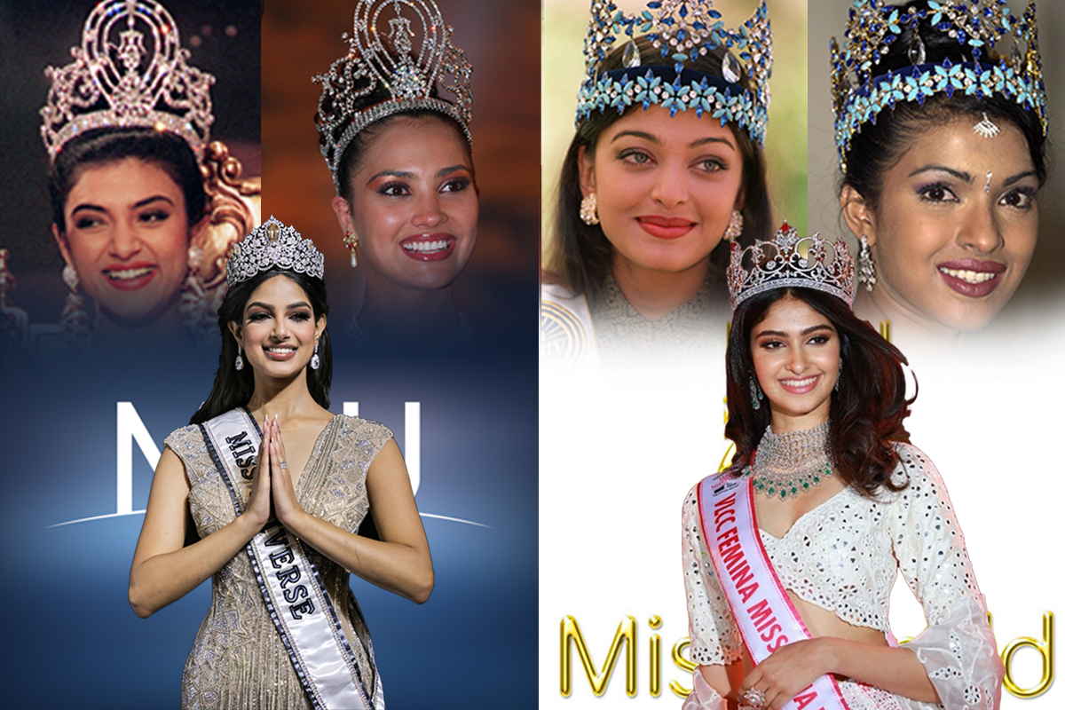 อินเดีย ลุ้นสร้างตำนาน คว้า 2 มงกุฎใหญ่ ครั้งที่ 3 Miss Universe-Miss World