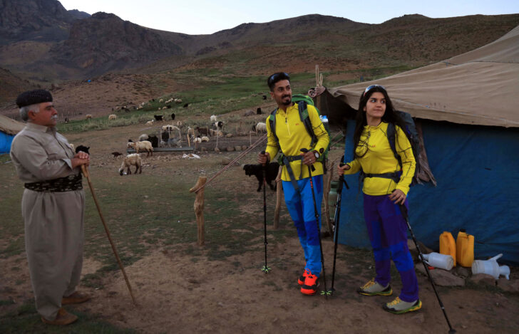 IRAQ-KURDS-MOUNTAIN-WEDDING