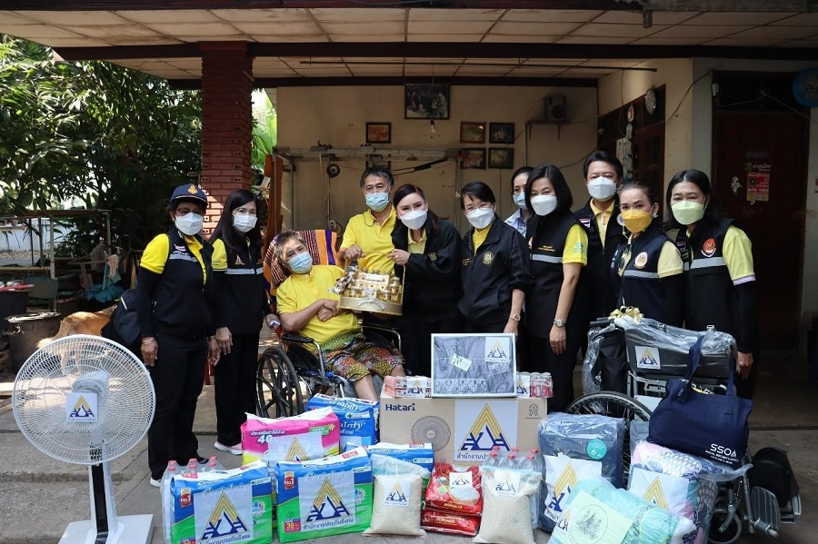 สปส.มุ่งสร้างกำลังใจผู้ประกันตนทุพพลภาพ ลงพื้นที่มอบสุขจังหวัดเพชรบุรี