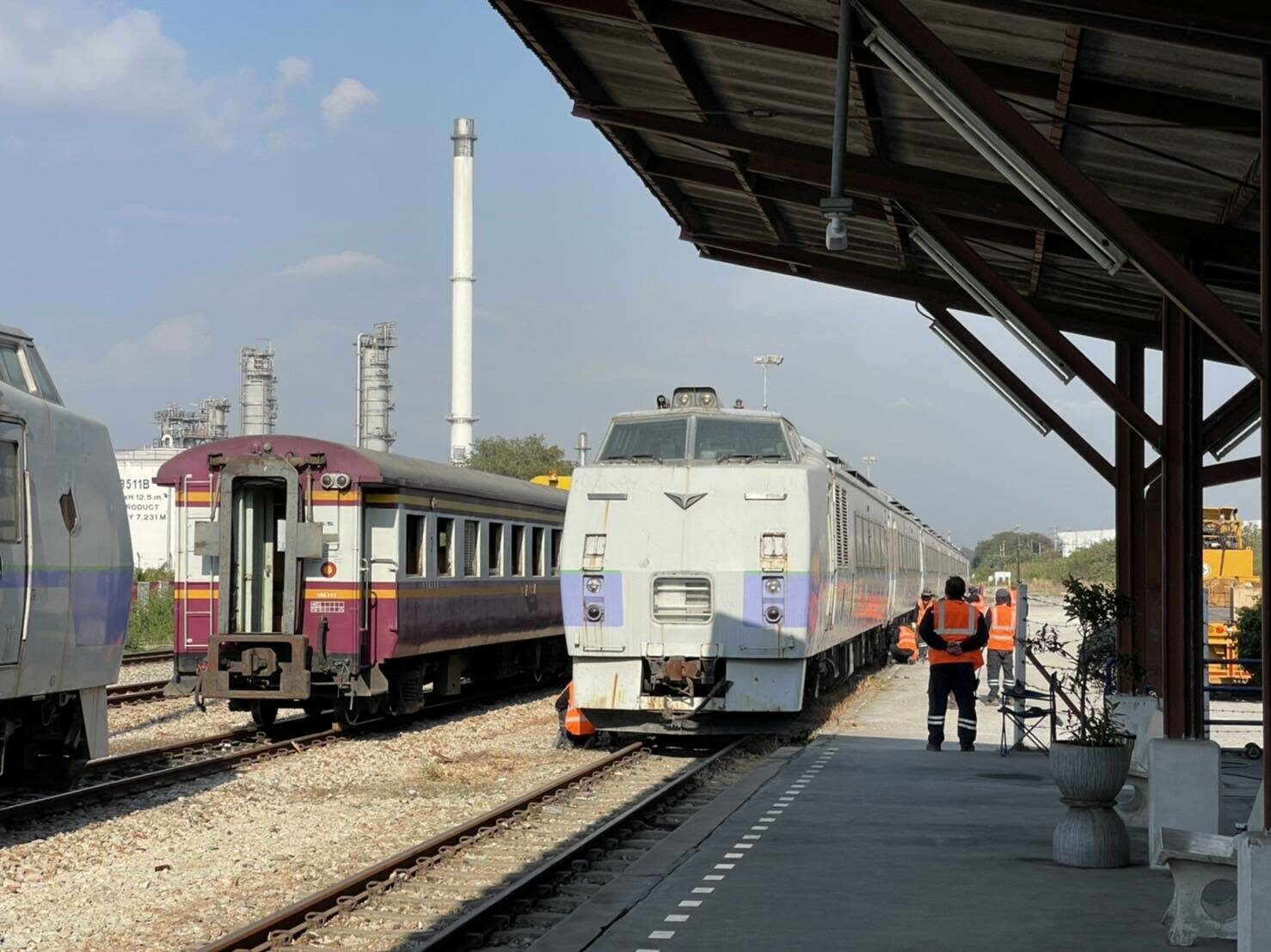 รถไฟบริจาค