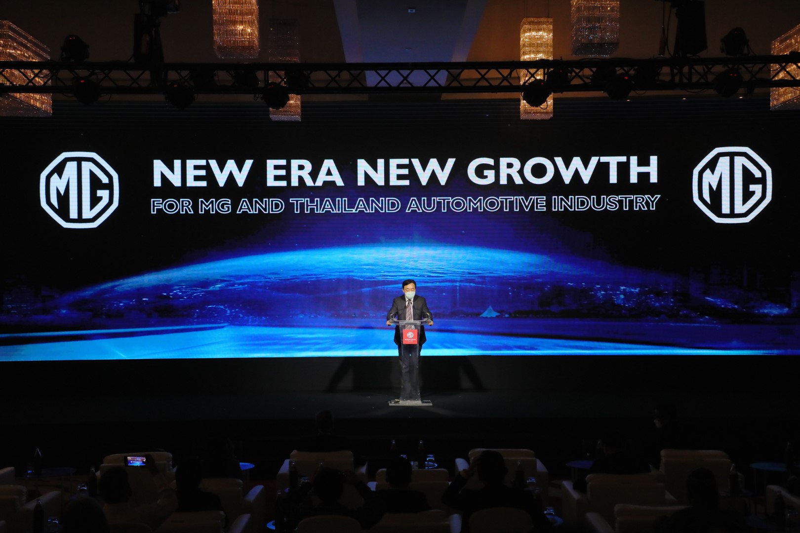เอ็มจีเท 2.5 พันล้านขึ้นไลน์ผลิตรถยนต์ไฟฟ้าในไทยปีหน้า