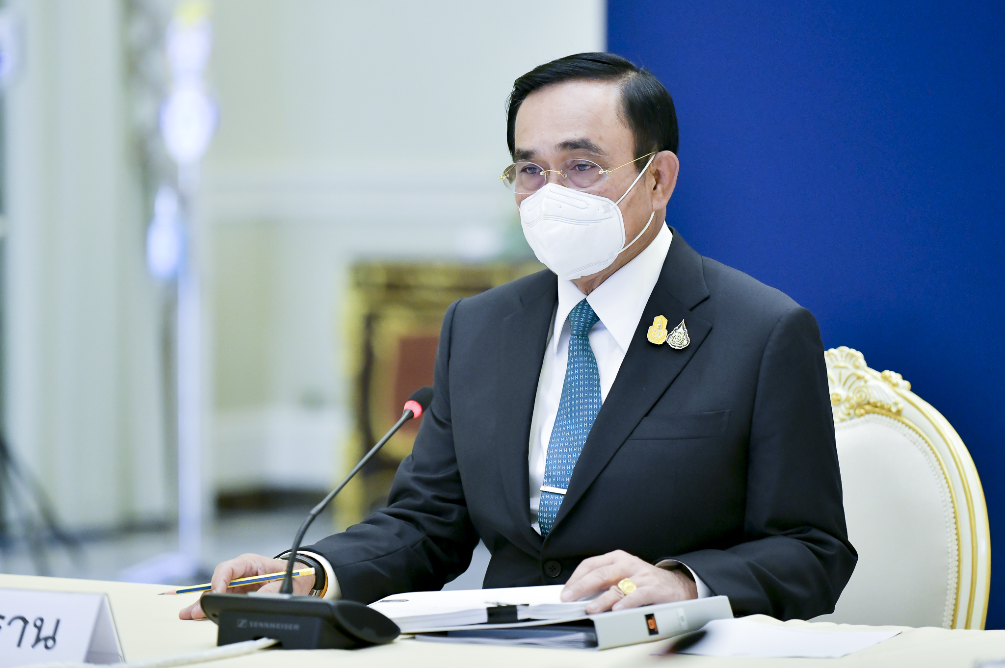 พลเอก ประยุทธ์ จันทร์โอชา นายกรัฐมนตรีและรัฐมนตรีว่าการกระทรวงกลาโหม