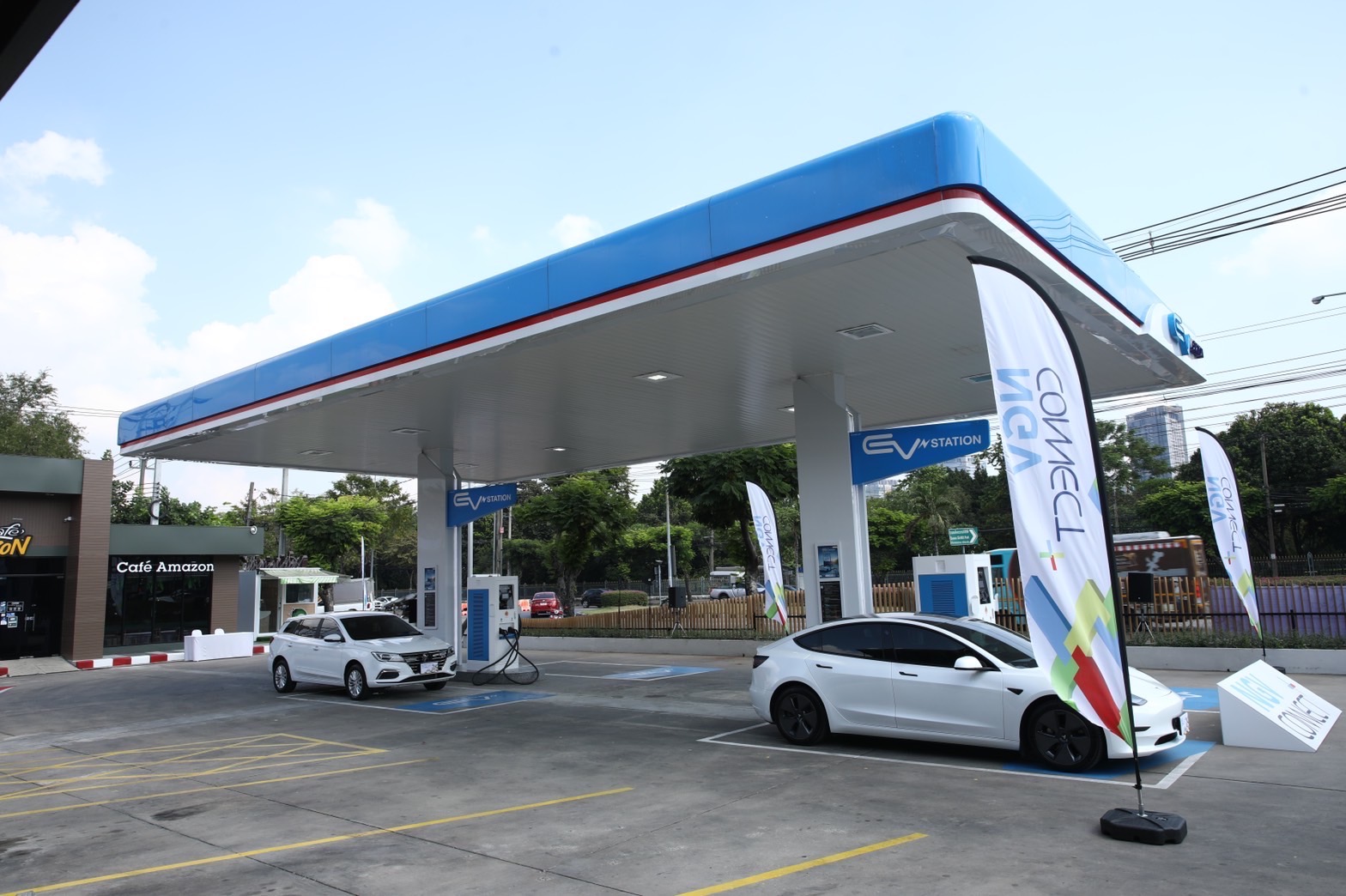 ปตท. เปิดตัวสถานี NGV กำแพงเพชร 2 โฉมใหม่ เพิ่มจุดชาร์จอีวี