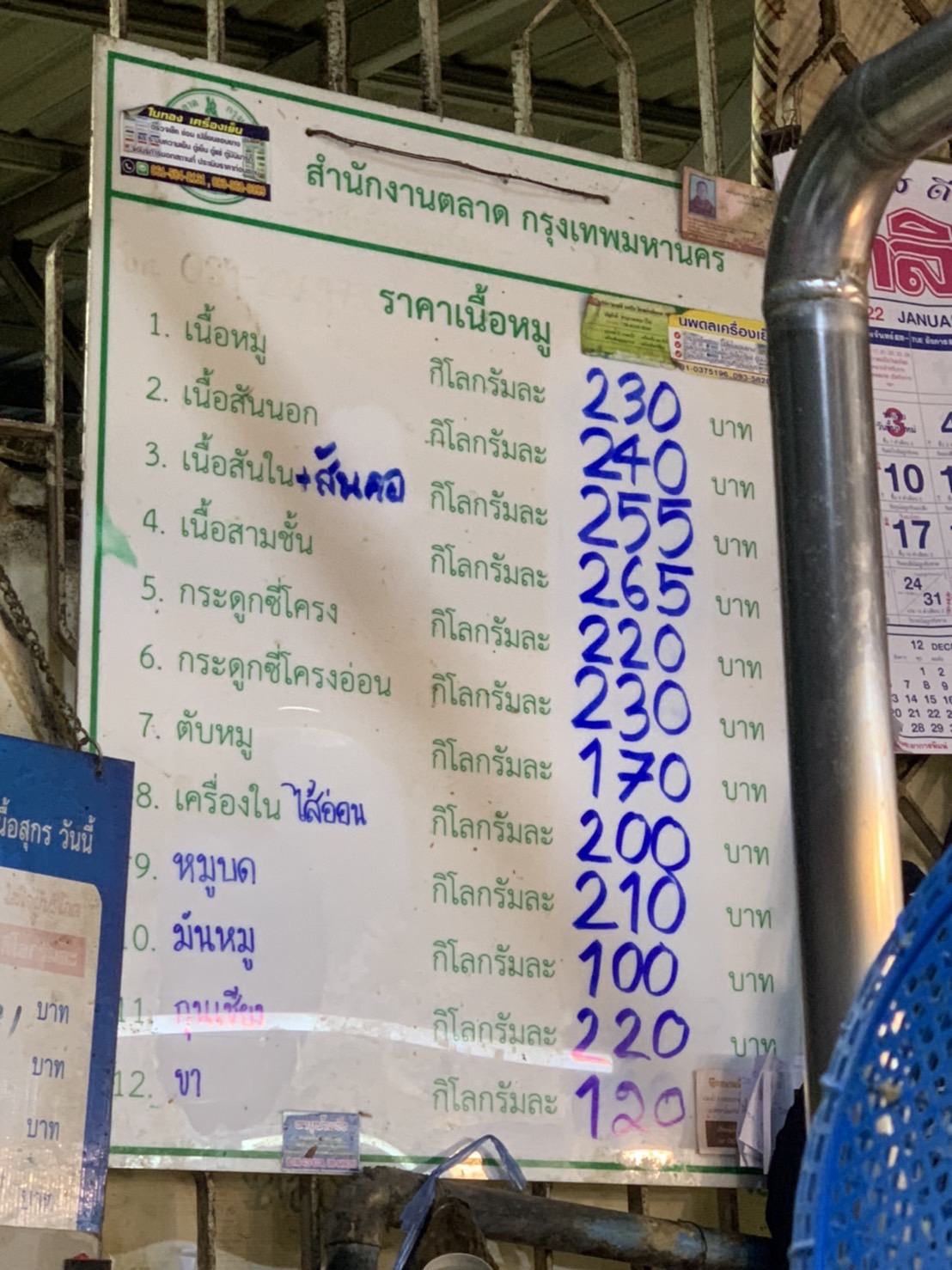 แผงหมู