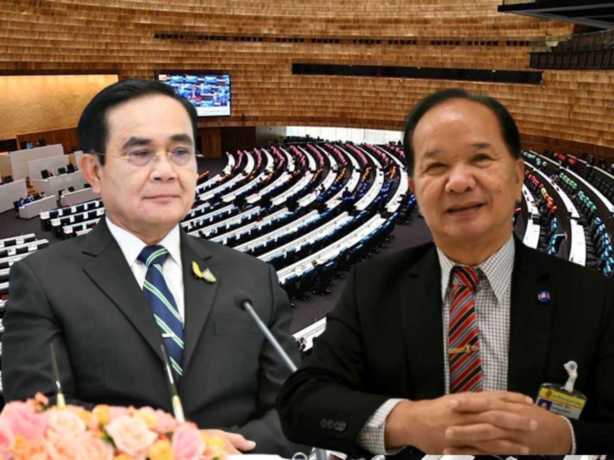 สมคิด เพื่อไทย เชื่อ ปี 65 พรรครัฐบาลแตกคอ ฝ่ายค้านยื่นซักฟอกประยุทธ์
