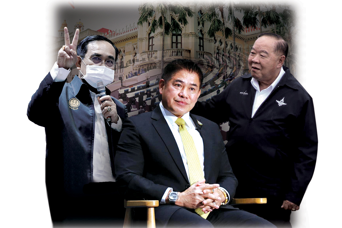 ประยุทธ์-พปชร. รับศึก 2 ขั้ว ส.ส.เจอ จ่าย จบ ประคองรัฐบาล