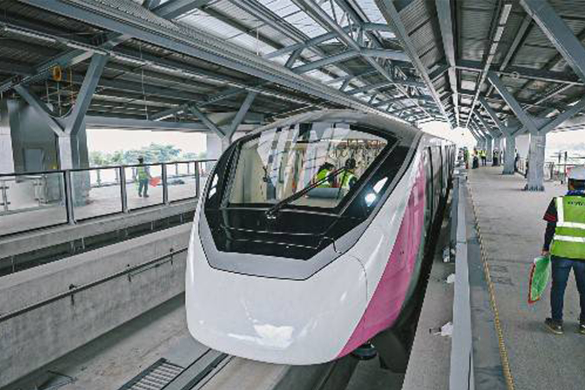 ราคาที่ดินรถไฟฟ้าสายสีชมพู 30 สถานีราคาแพงพรึ่บ สวนทางโอมิครอน