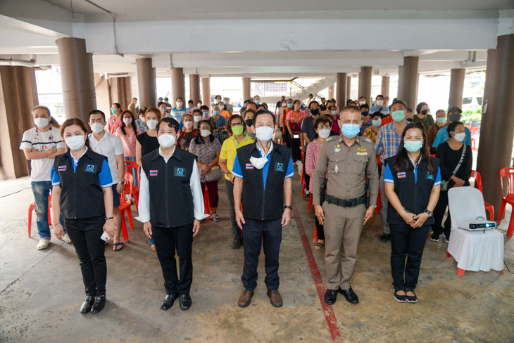 การเคหะฯ ประชุมเตรียมความพร้อมการเข้าอยู่อาศัยในอาคารใหม่ โครงการฟื้นฟูเมืองชุมชนดินแดง ระยะที่ 2 ครั้งที่ 1