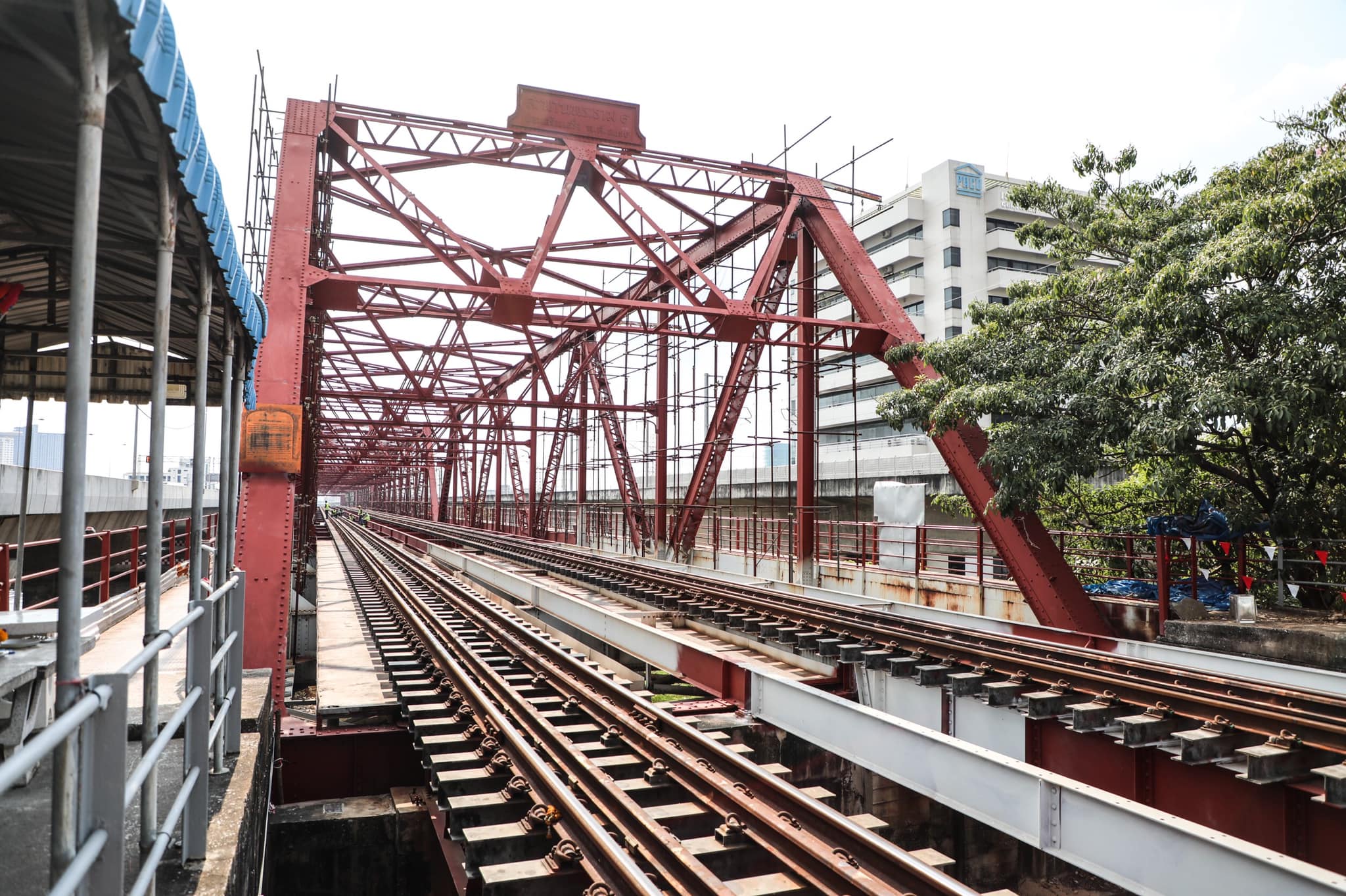 สะพานพระราม 6 ทรุดตัวแก้ไขแล้ว เปิดใช้เส้นทางสายใต้ปกติ 25 ก.พ.
