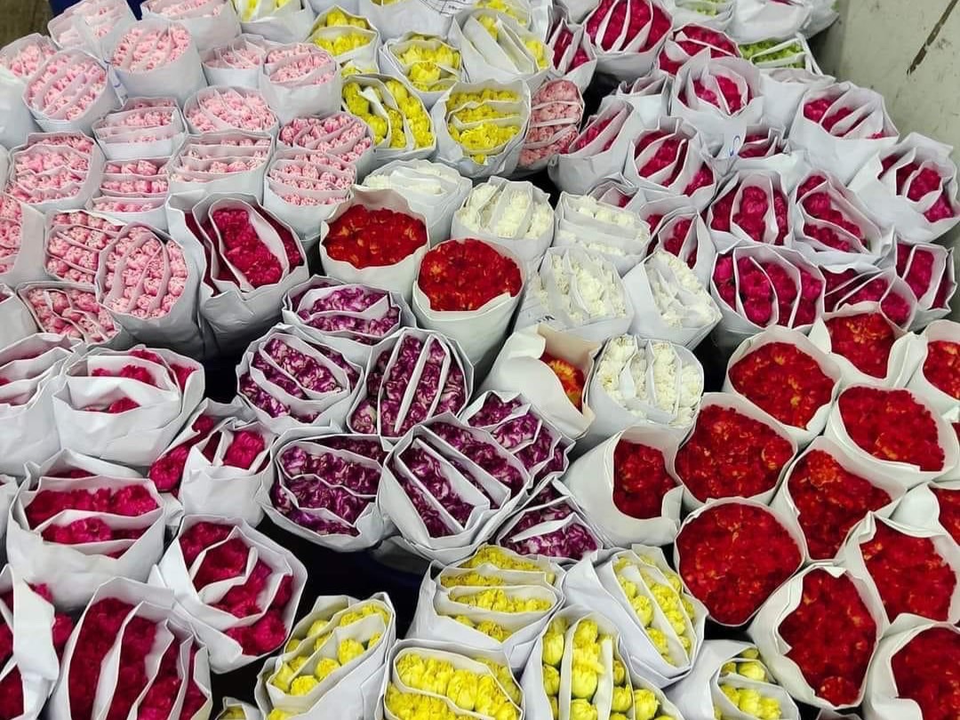 เช็คราคากุหลาบ วาเลนไทน์ 65 ไซส์ใหญ่พุ่งเฉียด 1,000 บาท