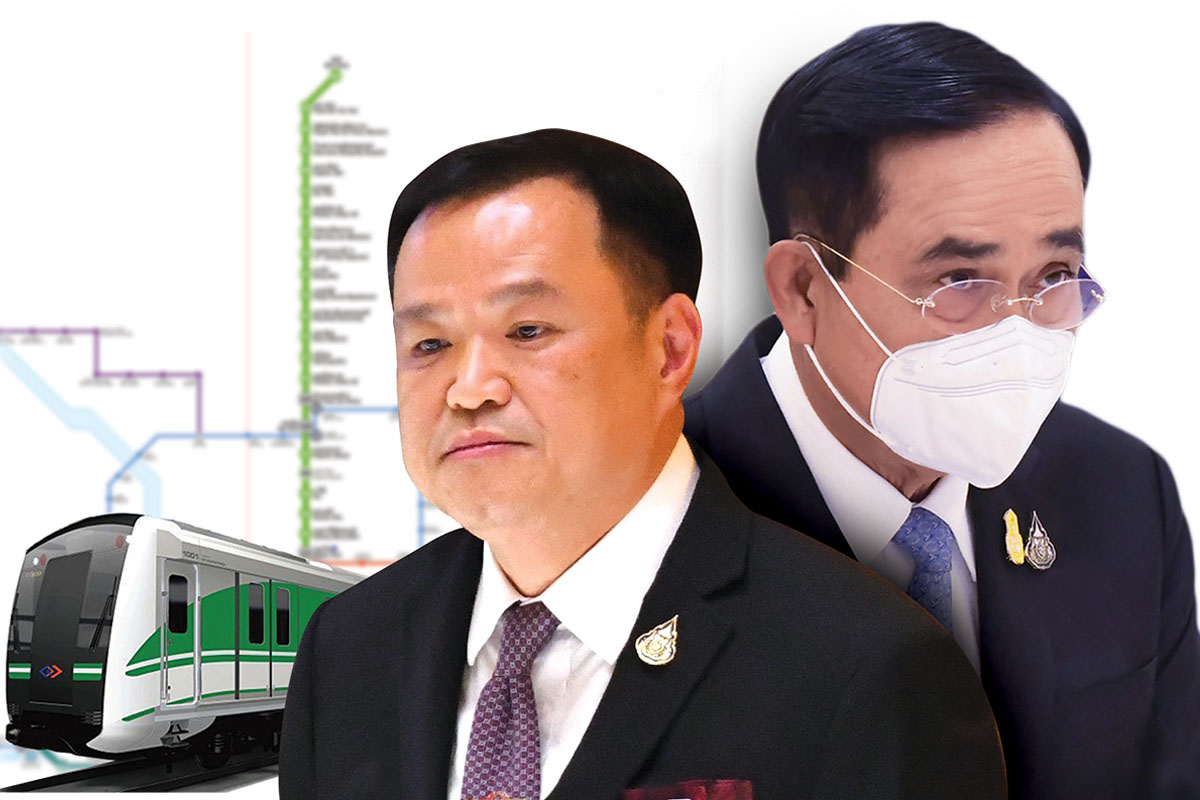 มหากาพย์รถไฟฟ้าสายสีเขียว พรรคภูมิใจไทยผลักตกราง ครม. 7 ครั้ง