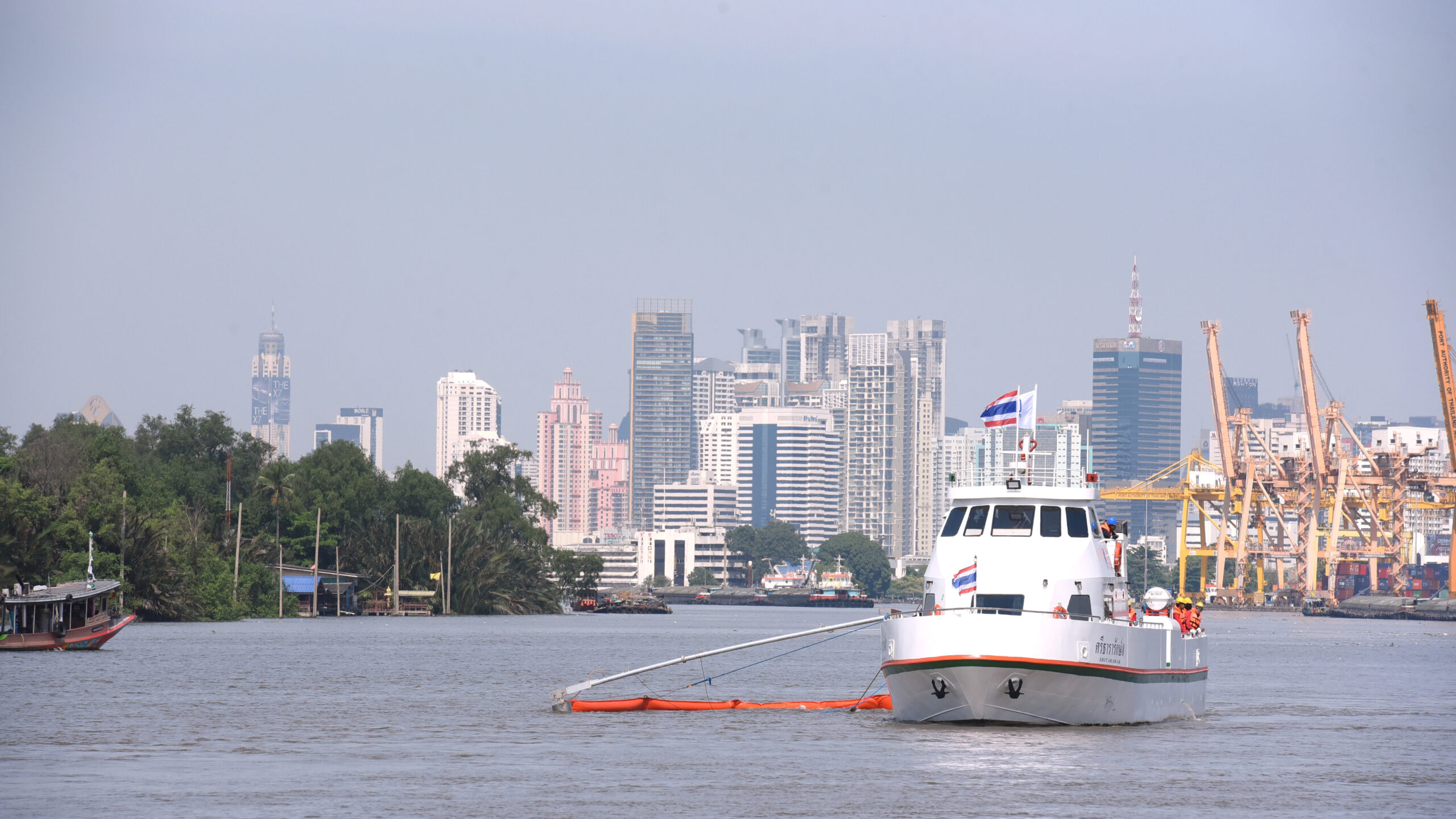 เรือศรีธารารักษ์ 8 กับภารกิจดูแลผืนน้ำ สร้างความเชื่อมั่นด้านความปลอดภัยและสิ่งแวดล้อม