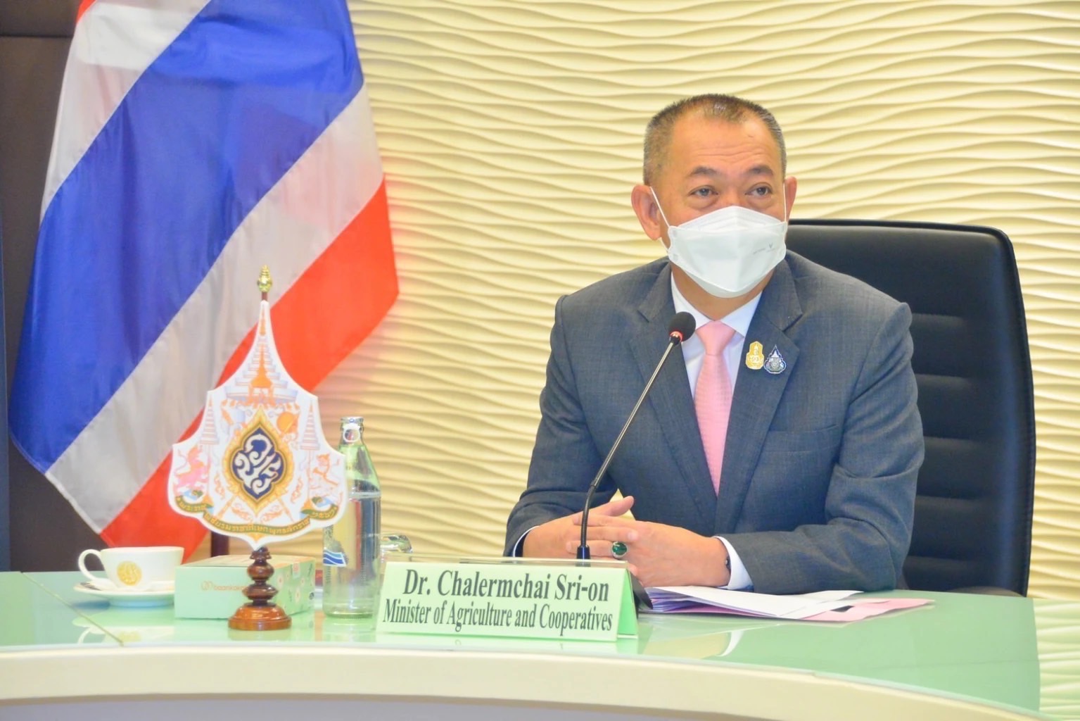 เฉลิมชัย เตรียมนำทีมเยือนดูไบ ดันไทยเป็นเจ้าภาพจัดงานมหกรรมพืชสวนโลก