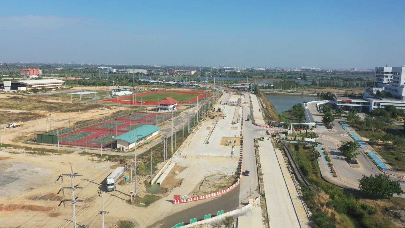 กรมทางหลวงฯทุ่ม 590 ล้าน ขยายถนนบางพลีสมุทรปราการ หนุนพื้นที่ EEC