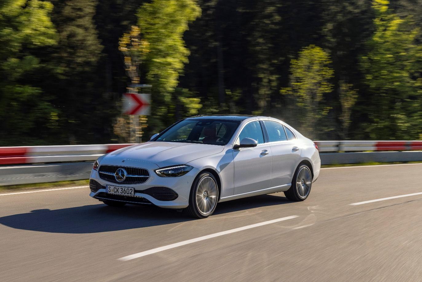 ไฮไลต์ของบูธเมอร์เซเดส-เบนซ์ ปีนี้ คือ “The new Mercedes-Benz C-Class” 