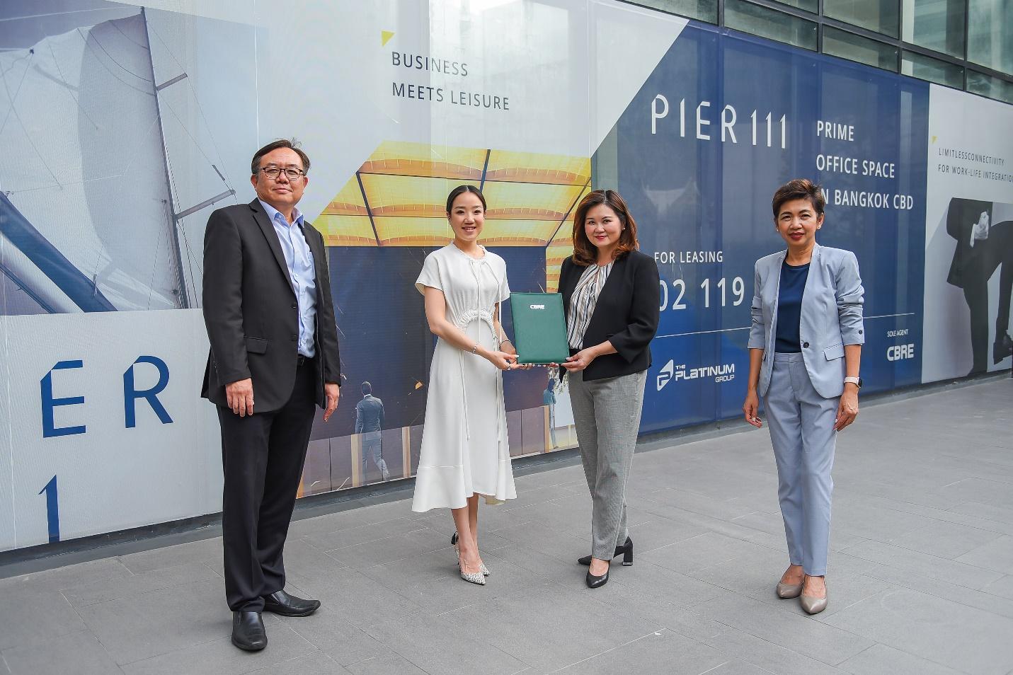 ‘แพลทินัม’ ดีล ‘CBRE’ รุกสร้าง ‘Pier 111’ ฮับออฟฟิศบิลดิ้งย่านราชประสงค์