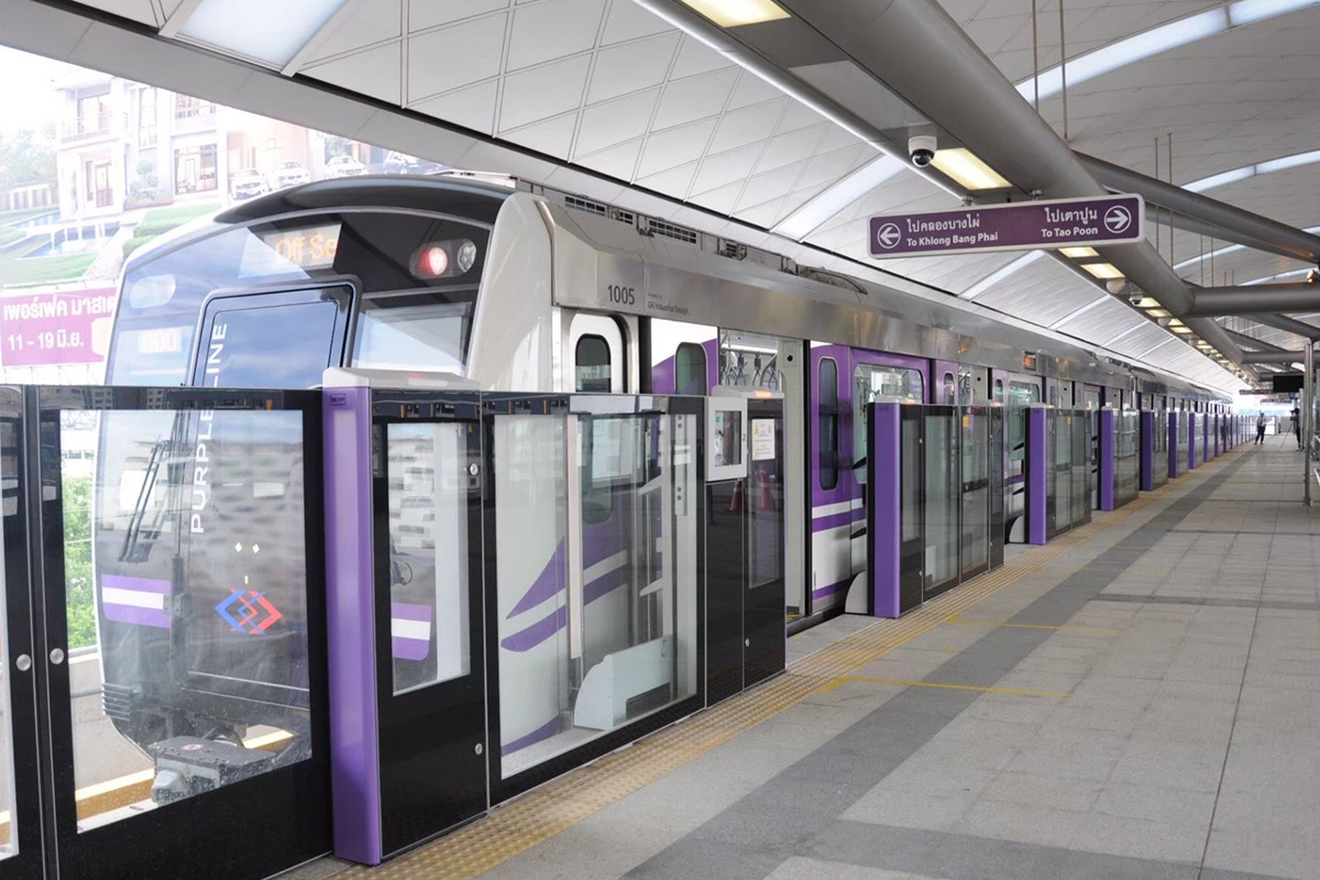 12 สิงหาพาคุณแม่โดยสารรถไฟฟ้า MRT 2 สาย “สีน้ำเงิน-ม่วง” ฟรี !