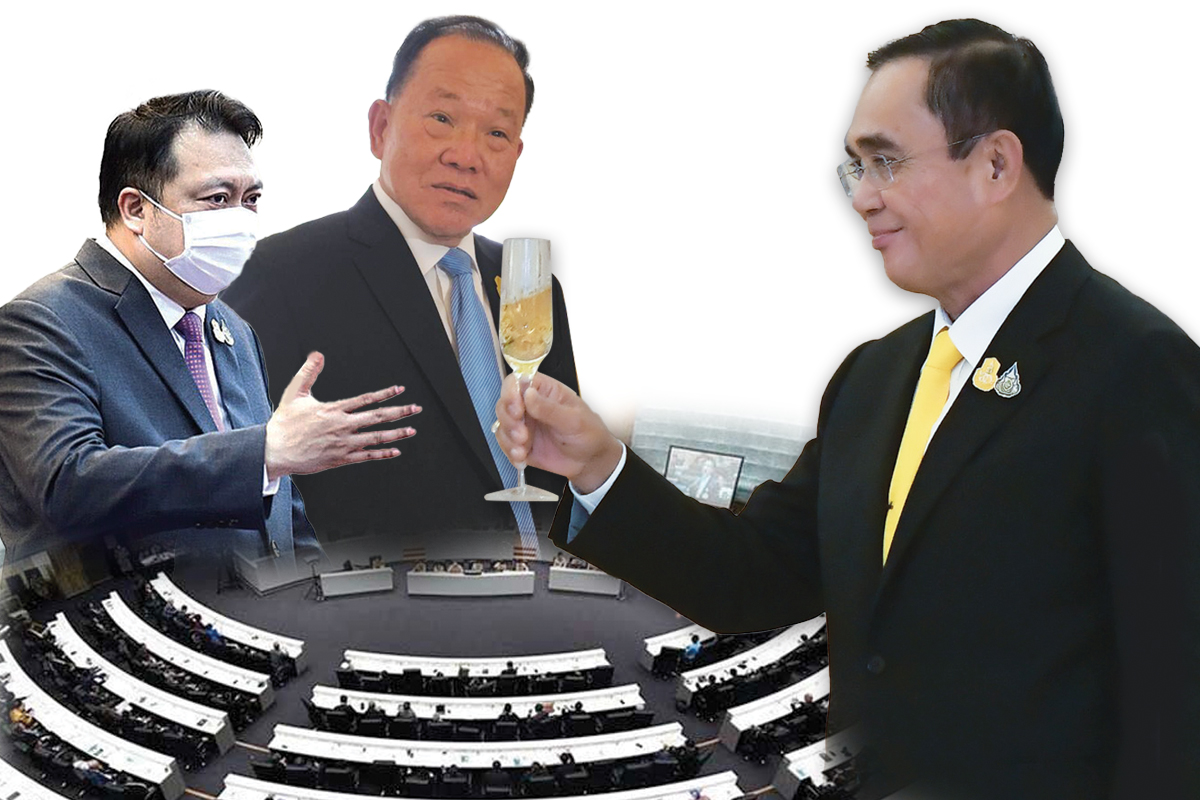 พลังประชารัฐ จัดทัพ แก้เกมล้มบิ๊กตู่ พรรคเศรษฐกิจไทยลุ้นปรับ ครม.