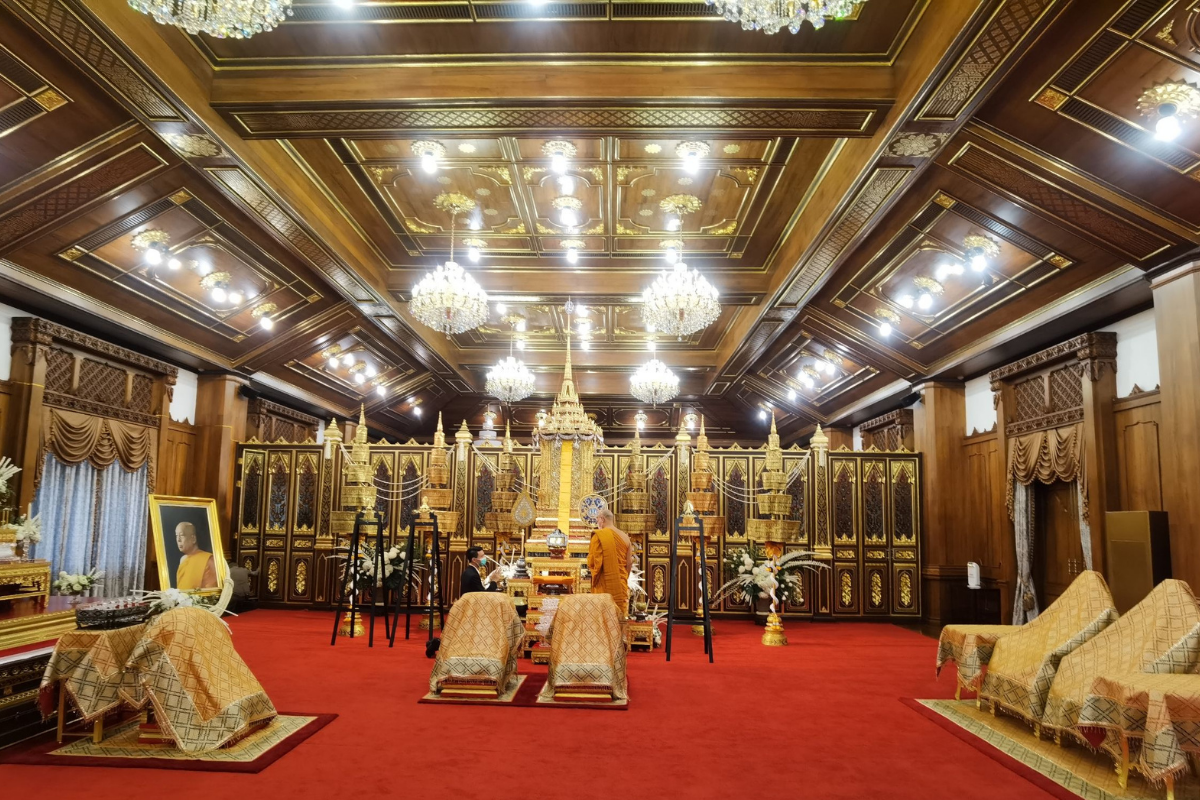 ในหลวงโปรดเกล้าฯพระราชทานโกศมณฑป สมเด็จพระวันรัต
