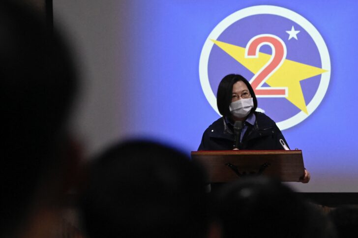 TAIWAN-DEFENCE ประธานาธิบดี ไช่ อิงเหวิน ของไต้หวัน
