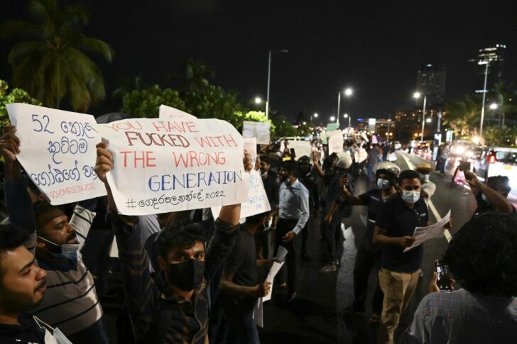 SRI LANKA-POLITICS-PROTEST ศรีลังกากระอัก